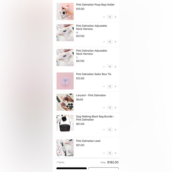 Cocopup Pink Dalmation Set NWT, Still in Packagae - Picture 8 of 8